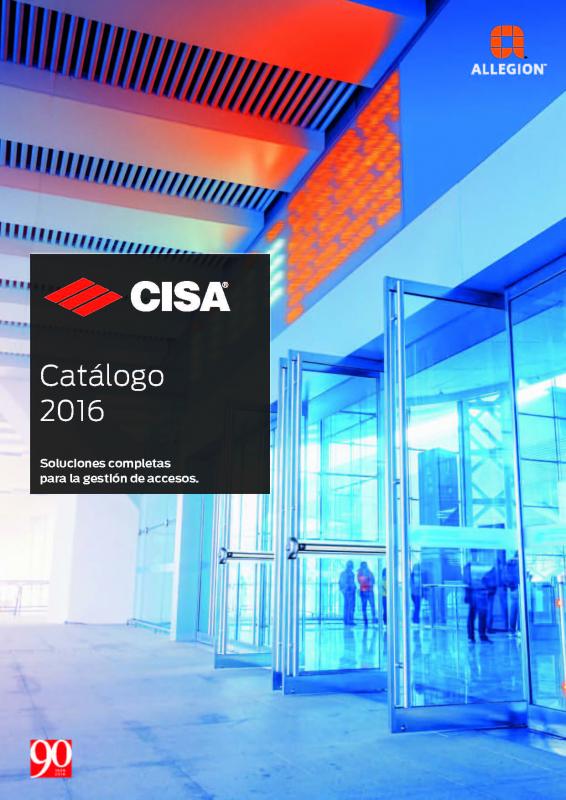 Catálogo CISA cerraduras 2016