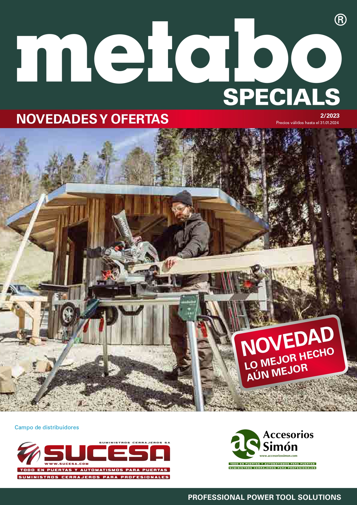 Catálogo METABO novedades y ofertas hasta 31-01-2024